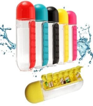 2 in 1 medicine organizer with water