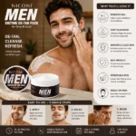 Niconi Men Face & Body Enzyme De-Tan Brightening Pack