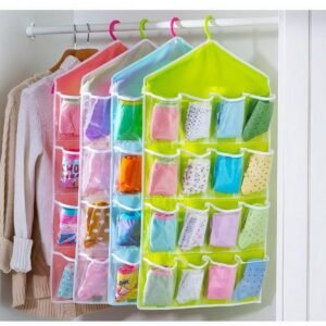 16-Pocket Multifunction Hanging Storage Bag.