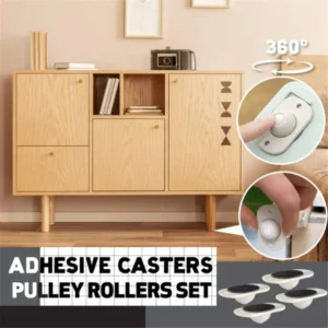 quality-furniture-moving-wheel-4-pcs-set-stainless-steel-mini-swivel-wheels-card-packing
